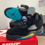 Las Air Jordan 5 Retro OG "Acua"