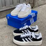 Adidas Gazelle Bold Black/Gray