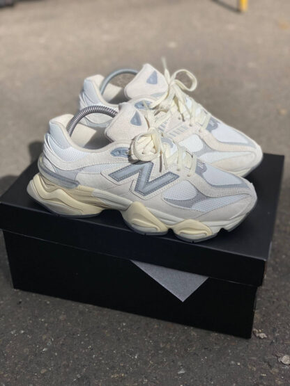 New Balance 9060 Sea Salt With Concrete And Silver Metallic