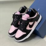 Nike SB Dunk Low Pink Foam Black Patent