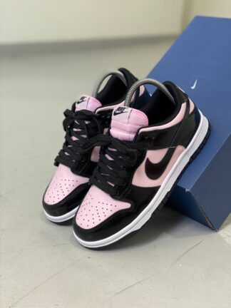 Nike SB Dunk Low Pink Foam Black Patent
