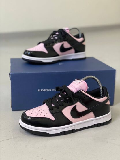 Nike SB Dunk Low Pink Foam Black Patent