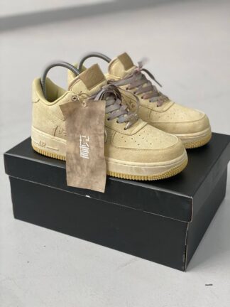 Nike Air Force 1 Low NAI-KE Tan Canvas