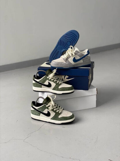 Nike Sb Dunk Blue and Green