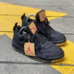 Air Jordan 4 Levis Black