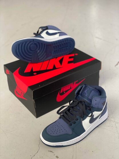 air Jordan 1 Mid Obsidian Sanded Purple