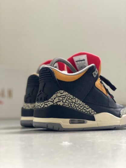 Air Jordan 3 black Cement Gold