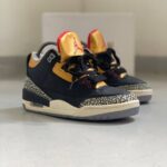 Air Jordan 3 black Cement Gold