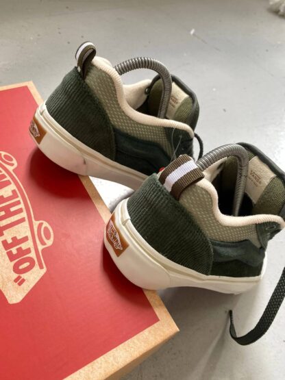 Vans Knu Skool Olive Green Sneakers Low-Top Shoes 2023