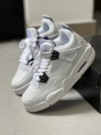 Air Jordan 4 Retro Metalic Purple