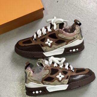 Louis Vuitton Skate Brown Snakeskin