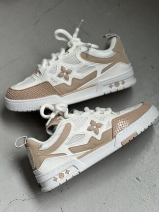Louis Vuitton Skate Beige white