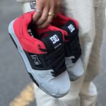 Dc Shoes Stag Red Gray
