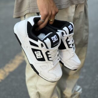 Dc Shoes Stag White Black