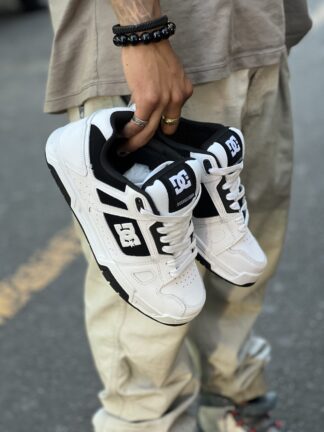 Dc Shoes Stag White Black