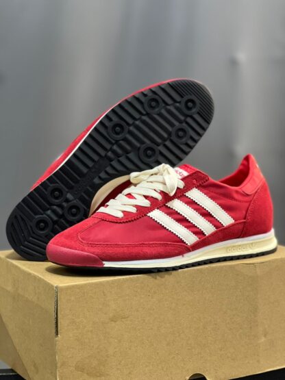 Adidas Sl 72 White Red - Image 3