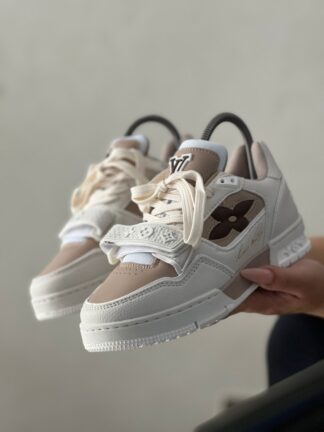 Louis Vuitton Trainer Monogram Flower Beage
