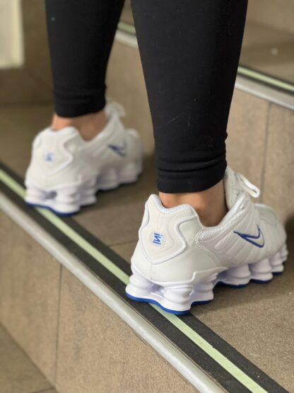 Nike Shox Tl White Blue - Image 3