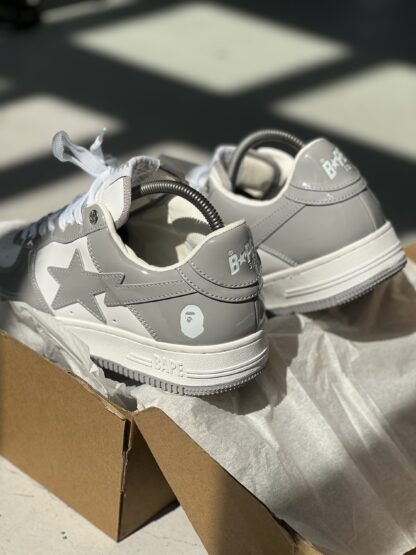 Bape Sta Ligth Gray white - Image 2