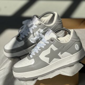 Bape Sta Ligth Gray white