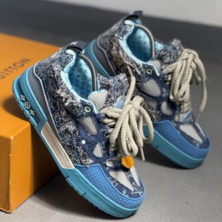 Louis Vuitton Skate Pedrería Azul 🔥