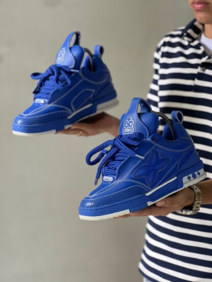 Louis Vuitton Trainer Blue - Image 2