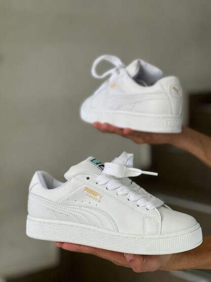 Puma Sude XL Triple White - Image 4