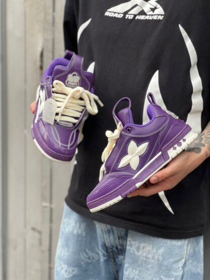 Louis Vuitton Trainer Purple - Image 2