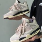 Air Jordan 4 x A Ma Manier Fóssil Stone