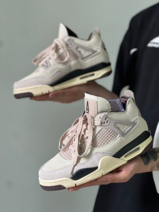 Air Jordan 4 x A Ma Manier Fóssil Stone