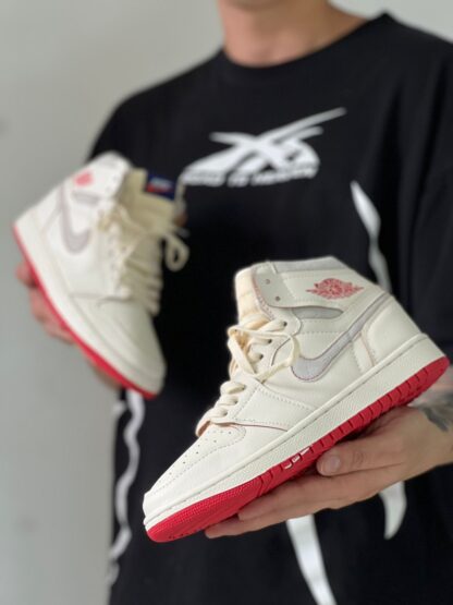 Air Jordan 1 High OG - Sail/Cinnabar-Light Bone - Image 2