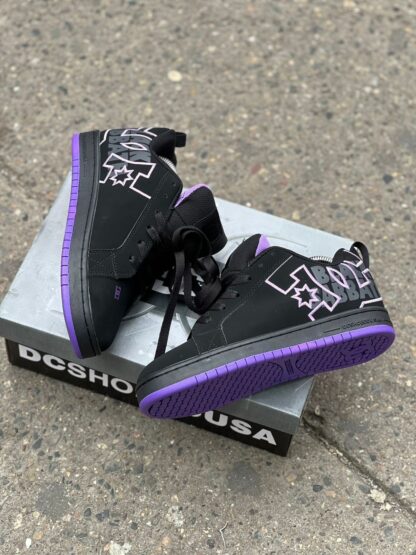 Dc Shoes Court Graffiti x Black Sabbath Purple - Image 3