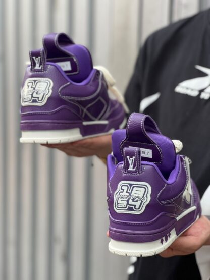 Louis Vuitton Trainer Purple - Image 3