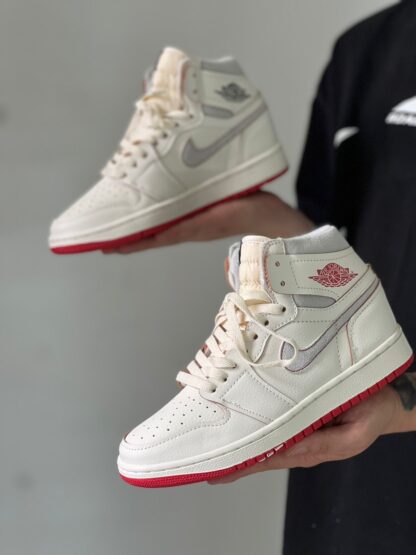 Air Jordan 1 High OG - Sail/Cinnabar-Light Bone - Image 3