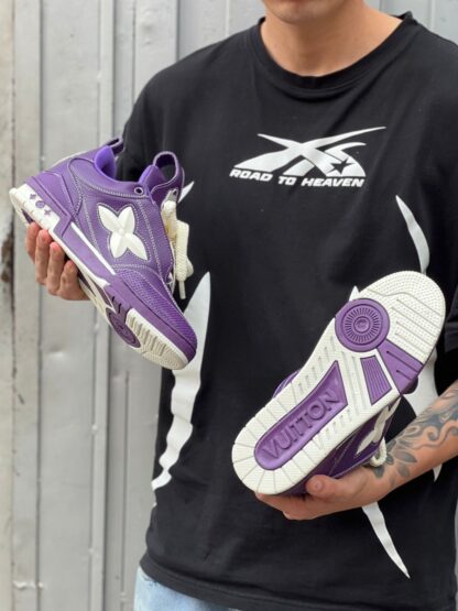 Louis Vuitton Trainer Purple - Image 4
