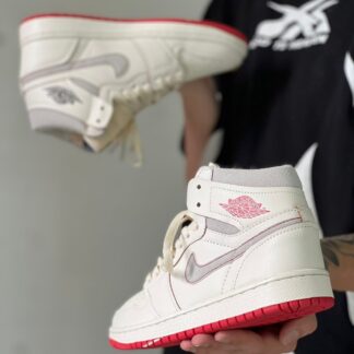 Air Jordan 1 High OG - Sail/Cinnabar-Light Bone