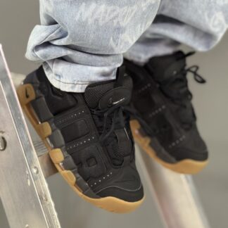 Air More Up Tempo Low Black Gum