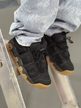 Air More Up Tempo Low Black Gum