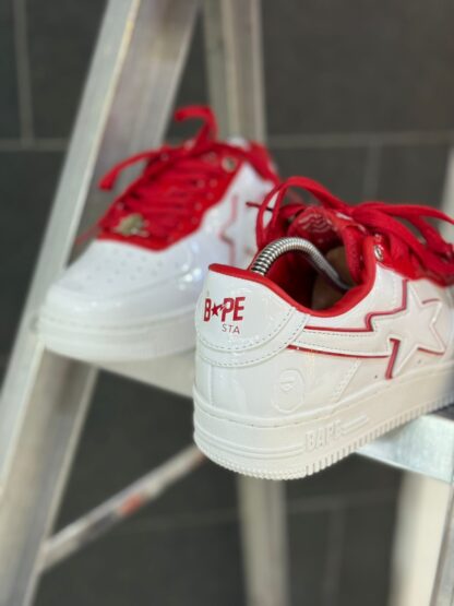 A Bathing Ape BAPE Sta Blanco Rojo - Image 2