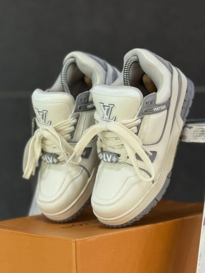 Louis Vuitton Maxy Trainer Gray - Image 4