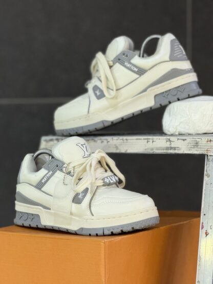 Louis Vuitton Maxy Trainer Gray - Image 3