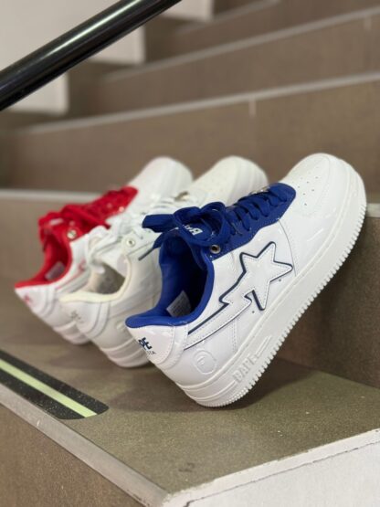 A Bathing Ape BAPE Sta Blanco Azul - Image 3