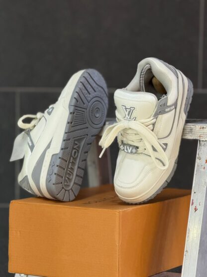 Louis Vuitton Maxy Trainer Gray - Image 2