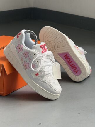 Louis Vuitton Trainer  #54 White Flowers 1.1