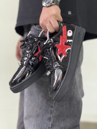 A Bathing Ape BAPE Sta Low Shark Black