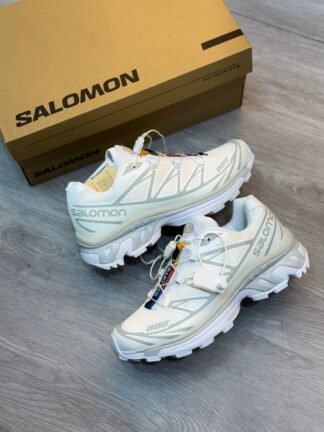 Salomon XT 6 LAB White Lunar